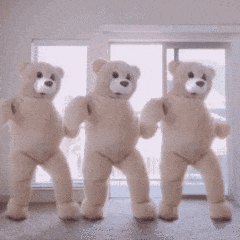 抖音跳舞熊表情包大全