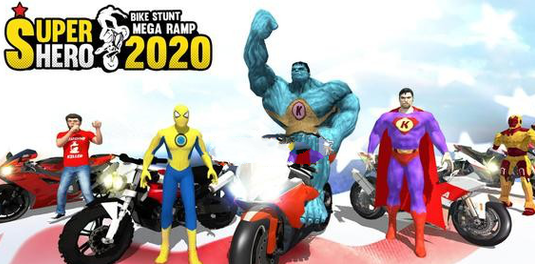 超级英雄特技摩托2020