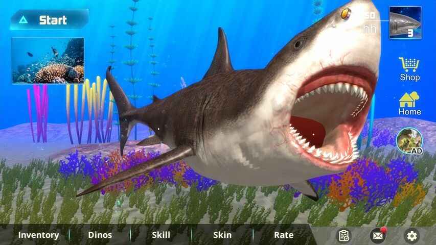 大白鲨模拟器最新版