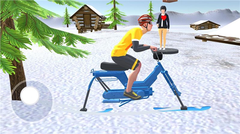 雪地自行车骑行最新版