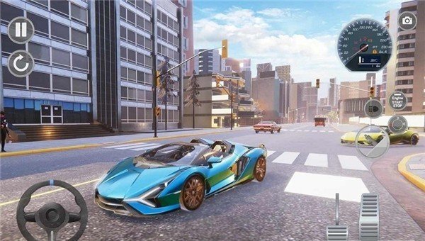 兰博基尼赛车游戏模拟驾驶